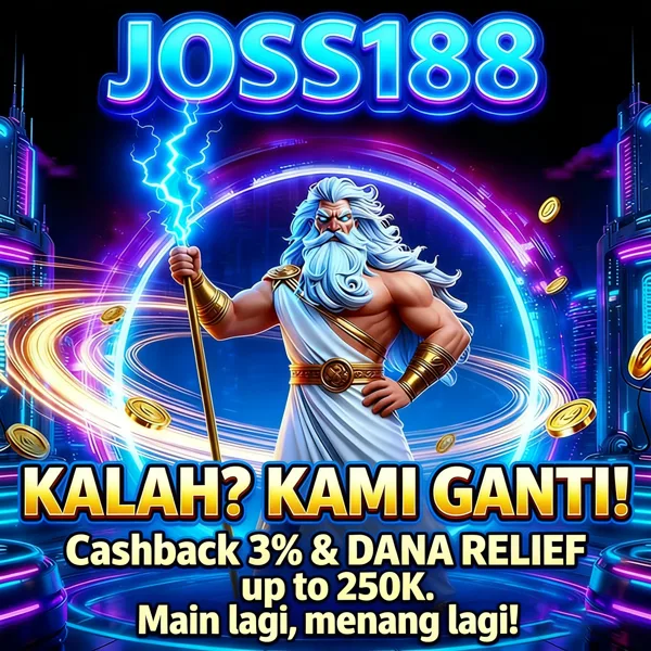 JOSS188 Bonus Member Baru 100%